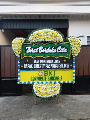Papan Bunga Duka di Jenggawah